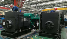 喜讯,PA视讯游戏3台2000KW/10.5KV高压发电机并网成功